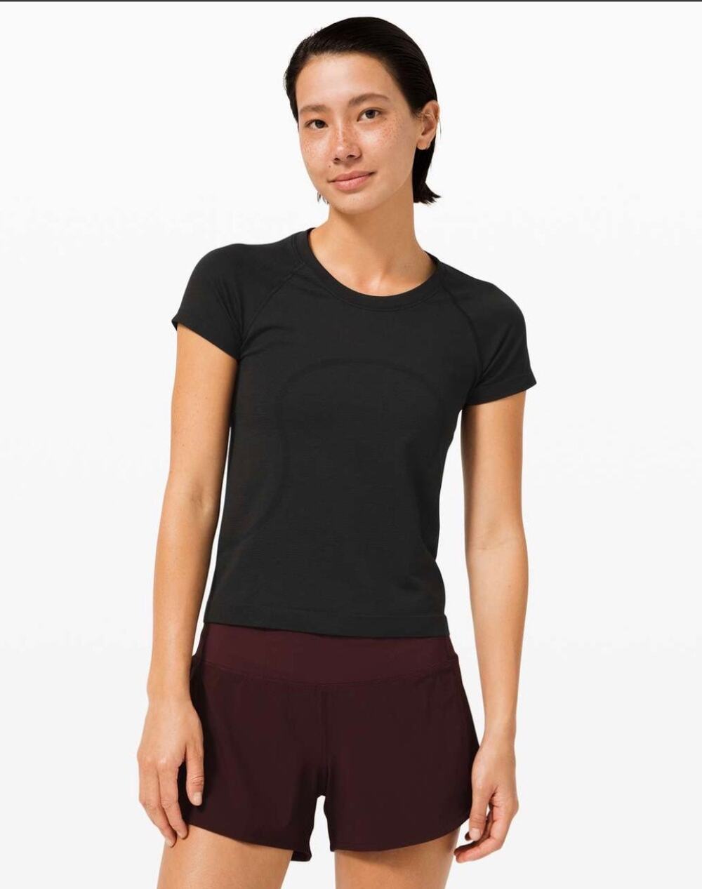 Lululemon Swiftly Tech Short Sleeve 2.0 Race Women’s Black Black Running Top 6